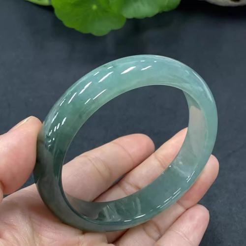 Jadeite Bangle, different size for choice & for woman, green, Sold By PC