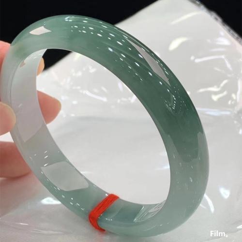 Jadeite Bangle, different size for choice & for woman, green, Sold By PC