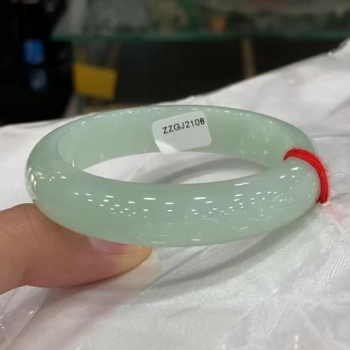 Jadeite Bangle, different size for choice & for woman, light green, Sold By PC