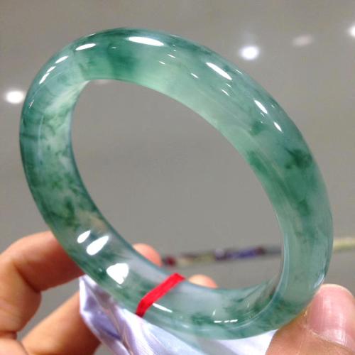 Jadeite Bangle, different size for choice & for woman, green, Grade A, Sold By PC