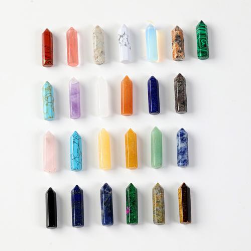 Fashion Decoration, Gemstone, for home and office & different materials for choice, more colors for choice, 8x33mm, Sold By PC