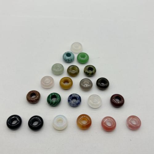 Gemstone Jewelry Beads, DIY & different materials for choice, more colors for choice, 12x6mm, Hole:Approx 5mm, Sold By PC