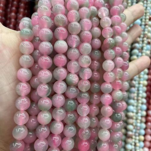 Natural Chalcedony Bead, Round, DIY, more colors for choice, 8mm, Sold Per Approx 38 cm Strand