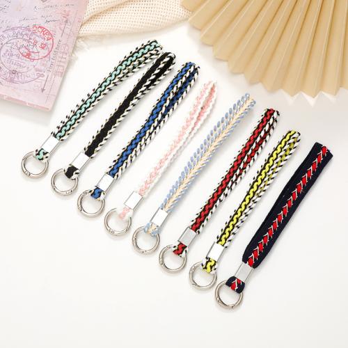 Mobile Phone Lanyard, Polyester and Cotton, fashion jewelry, more colors for choice, Sold By PC