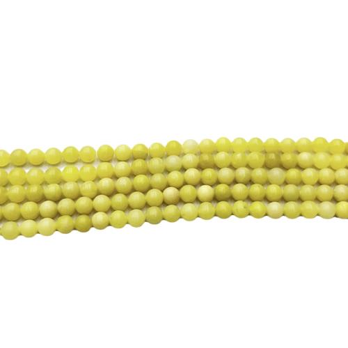 Perles en jade, jade de citron, Rond, DIY & normes différentes pour le choix, plus de couleurs à choisir, Vendu par Environ 38 cm brin