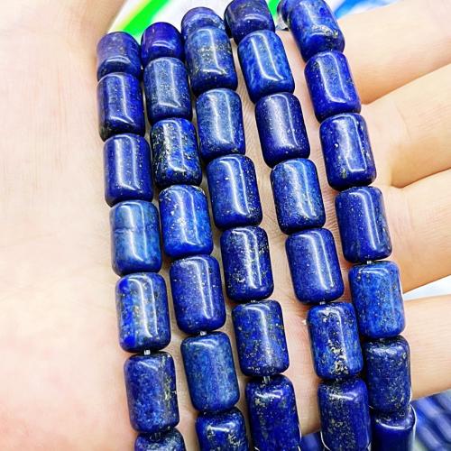 Natural Lapis Lazuli Beads, Column, DIY & different size for choice, more colors for choice, Sold By Strand