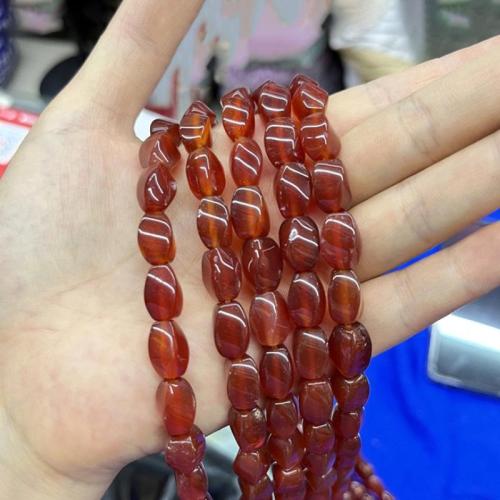 Natural Red Agate Beads, DIY & different size for choice, more colors for choice, Sold By Strand