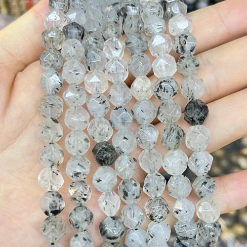 Quartz naturel bijoux perles, DIY, 8mm, 47PC/brin, Vendu par 38 cm brin