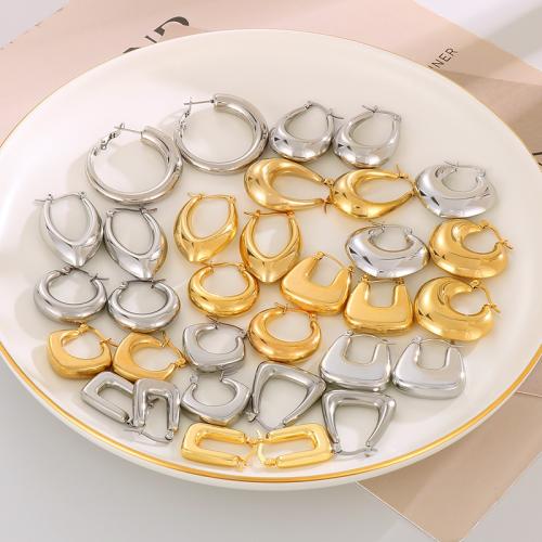 Stainless Steel Lever Back Earring, 304 Stainless Steel, Vacuum Ion Plating, for woman, more colors for choice, Sold By Pair