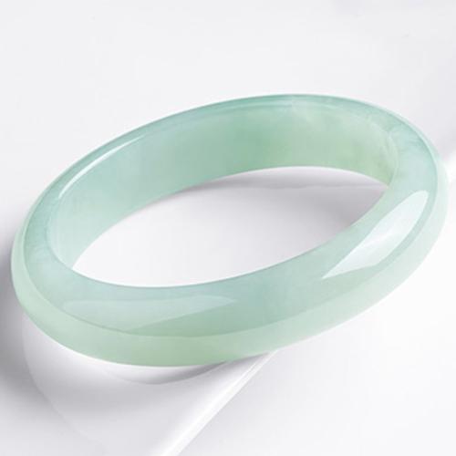 Jadeite Bangle, different size for choice & for woman, light green, Sold By PC