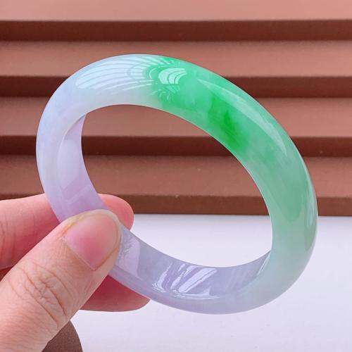 Jadeite Bangle, different size for choice & for woman, purple, Sold By PC