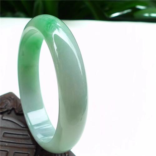 Jadeite Bangle, different size for choice & for woman, green, Sold By PC