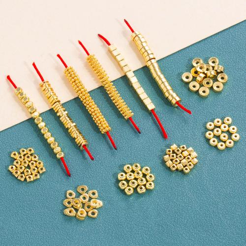 Tibetan Style Spacer Beads, gold color plated, Different Shape for Choice & DIY, more colors for choice, nickel, lead & cadmium free, Approx 100PCs/Bag, Sold By Bag