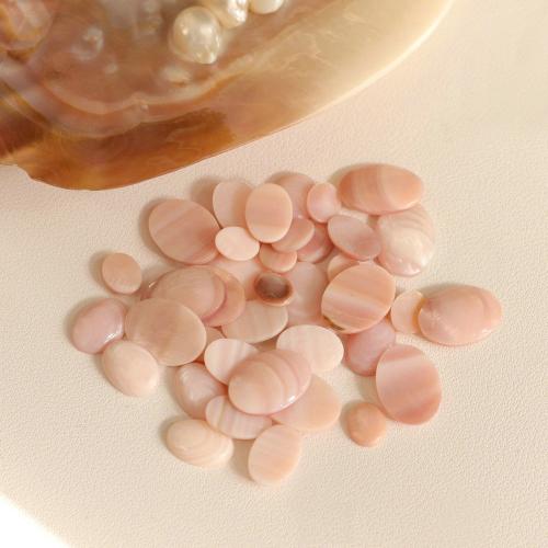 Shell Cabochons, Oval, DIY & different size for choice, pink, Sold By PC