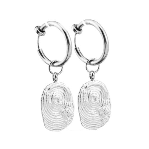 304 Stainless Steel Drop Earring, polished, Unisex & different styles for choice, 15x35mm, Sold By PC