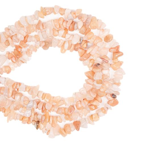 Natural Aventurine Beads, Pink Aventurine, irregular, DIY, pink, about:4-8mm, Sold Per Approx 38 cm Strand