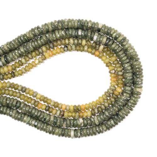 Natural Jade Beads, Southern Jade, Flat Round, DIY & different size for choice, Sold Per Approx 38 cm Strand