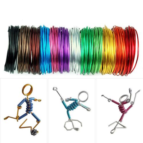 Aluminum Wire, aluminium wire, DIY, more colors for choice, 3mm, 5m/Bag, Sold By Bag