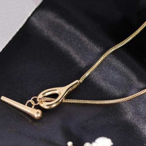 Stainless Steel Jewelry Necklace, 304 Stainless Steel, Vacuum Ion Plating, for woman, more colors for choice, Length:21-50 cm, Sold By PC