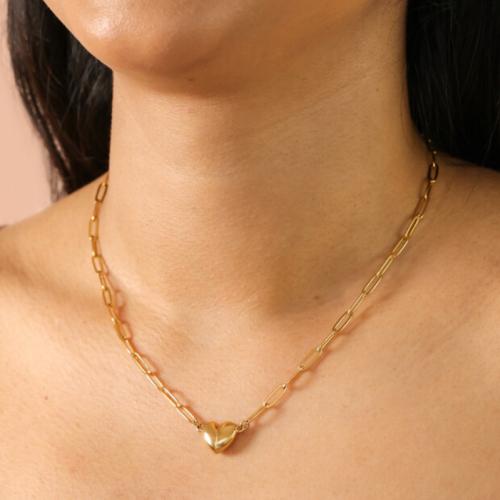 Collier de bijoux en acier inoxydable, Acier inoxydable 304, avec Aimant, pour homme, Longueur:41-50 cm, Vendu par PC