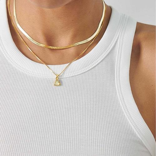 Collier de bijoux en acier inoxydable, Acier inoxydable 304, avec zircon cubique, pour homme, plus de couleurs à choisir, Longueur:41-50 cm, Vendu par PC