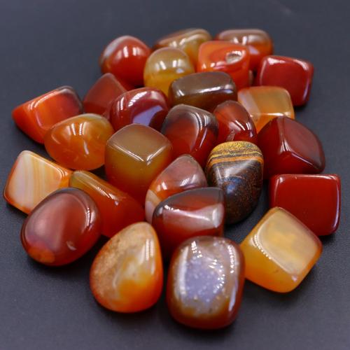 Décoration de mode , agate rouge, Irrégulière, normes différentes pour le choix, plus de couleurs à choisir, Sizeuff1a15-20mm, Vendu par sol