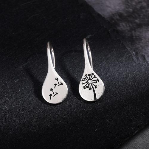 Brass Drop Earring, plated, fashion jewelry & for woman, more colors for choice, Sold By Pair