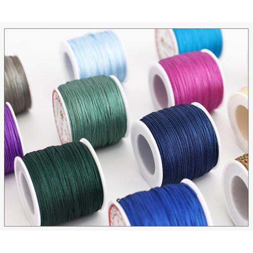 Fahion Cord Jewelry, Polyamide, DIY, more colors for choice, 1mm, 100Yard/Spool, Sold By Spool