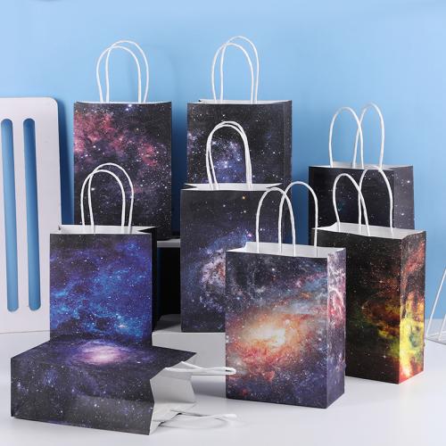 Gift Wrap Bags, Paper, printing, durable & different styles for choice, more colors for choice, 150x80x210mm, Sold By PC