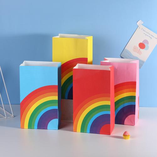 Gift Wrap Bags, Paper, printing, durable, more colors for choice, 130x80x220mm, 1000PCs/Bag, Sold By Bag