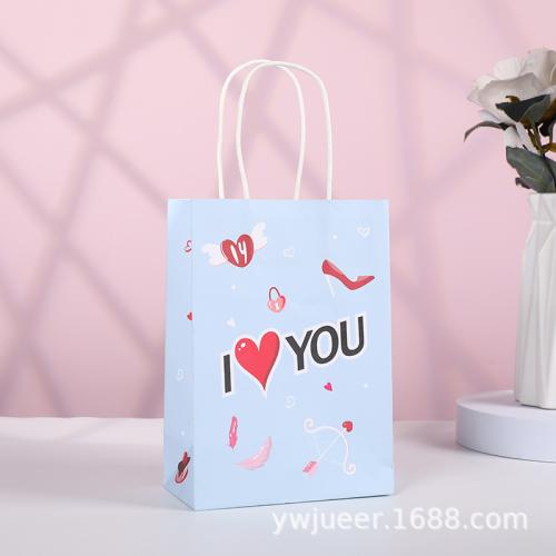 Gift Wrap Bags, Paper, printing, durable, more colors for choice, 150x80x210mm, Sold By PC