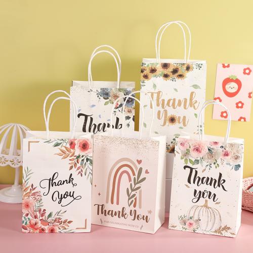 Bolsa de Regalo, Papel, Impresión, Sostenible & diverso tamaño para la opción, más colores para la opción, Vendido por UD