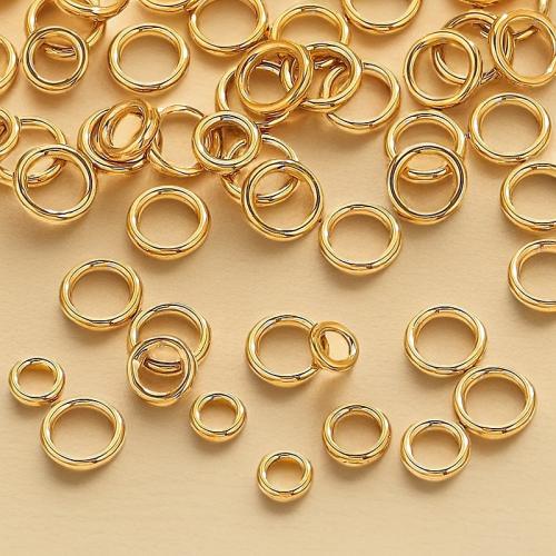 Stainless Steel Linking Ring, 304 Stainless Steel, Donut, Vacuum Ion Plating, DIY & different size for choice, more colors for choice, 50PCs/Bag, Sold By Bag