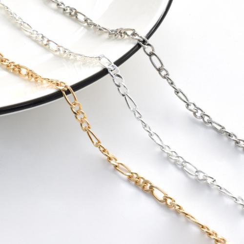 Iron Jewelry Chain, Vacuum Ion Plating, DIY, more colors for choice, 1.10mm, Sold By m