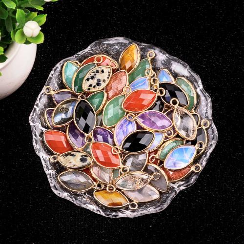 Gemstone Pendants Jewelry, Natural Stone, with Tibetan Style, DIY & different materials for choice, more colors for choice, Sold By PC