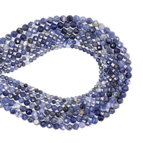 Natural Sodalite Beads, DIY & different size for choice, blue, Sold By Bag