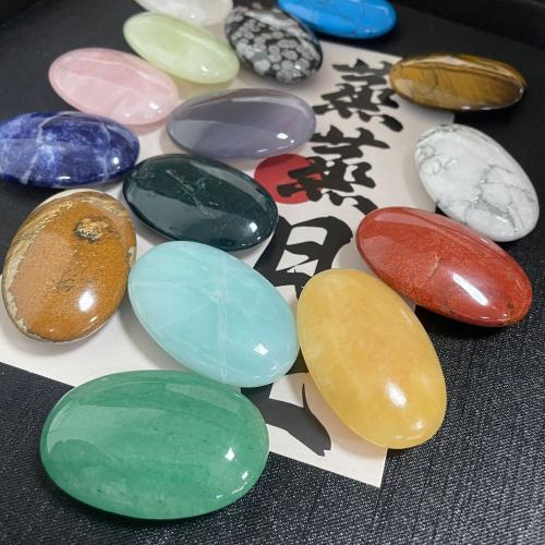 Natural Stone Decoration, fashion jewelry & different materials for choice, more colors for choice, 45x30x12mm, Sold By PC