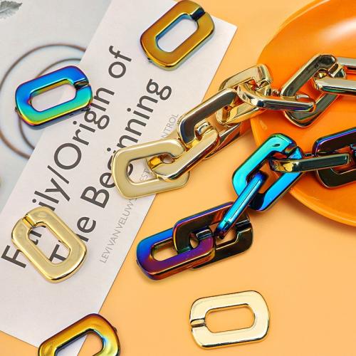 Acrylic Linking Ring, DIY, more colors for choice, 30x20mm, 500PCs/Bag, Sold By Bag