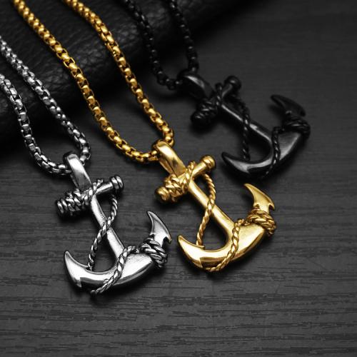 Stainless Steel Jewelry Necklace, 304 Stainless Steel, Vacuum Ion Plating, Unisex & different styles for choice, more colors for choice, Sold By PC