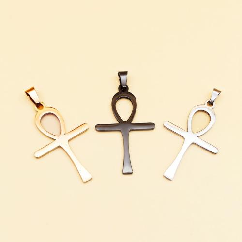 Stainless Steel Cross Pendants, 304 Stainless Steel, plated, DIY, more colors for choice, Sold By PC