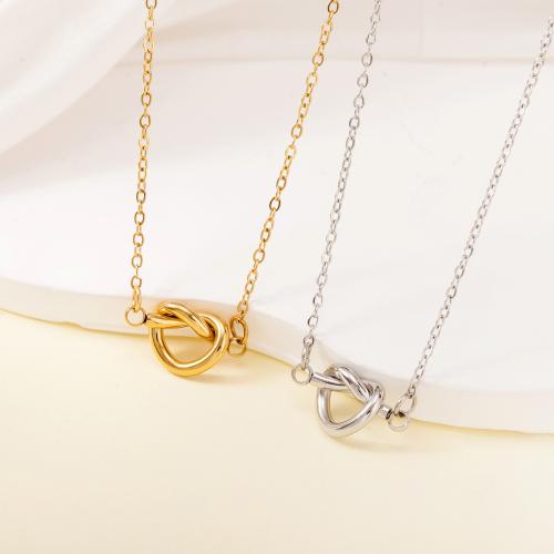 Stainless Steel Jewelry Necklace, 304 Stainless Steel, Heart, plated, for woman, more colors for choice, Sold By PC