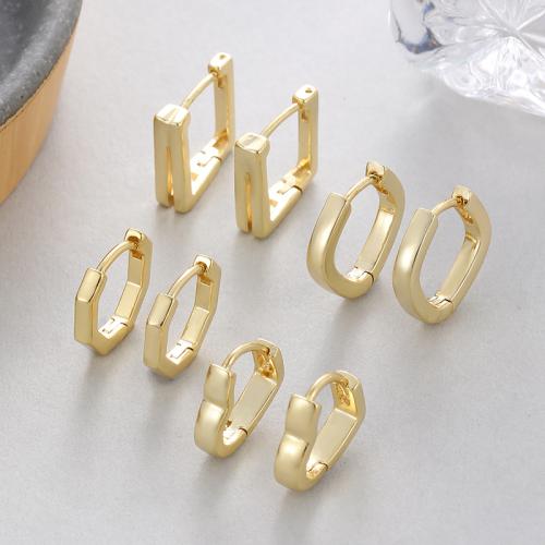 Brass Huggie Hoop Earring, plated, different styles for choice & for woman, more colors for choice, nickel, lead & cadmium free, Sold By Pair