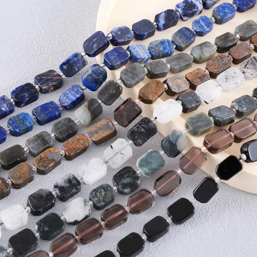 Gemstone Jewelry Beads, Natural Stone, DIY & different materials for choice, more colors for choice, 8x12mm, Approx 27PCs/Strand, Sold By Strand