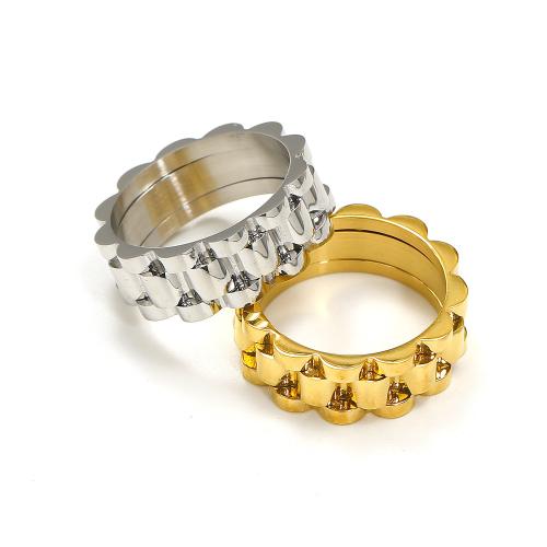 Stainless Steel Finger Ring, 304 Stainless Steel, Vacuum Ion Plating, different size for choice & for woman, more colors for choice, Sold By PC