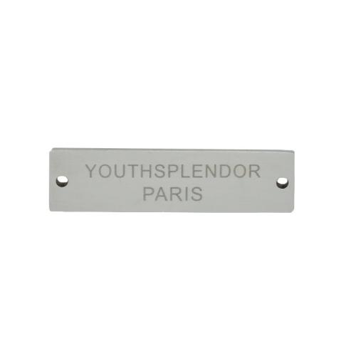 Stainless Steel Connector, 304 Stainless Steel, Rectangle, polished, DIY & 1/1 loop, original color, 7x26x1.90mm, Sold By PC