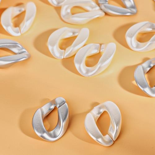 Acrylic Linking Ring, DIY, more colors for choice, 30x23mm, 100PCs/Bag, Sold By Bag