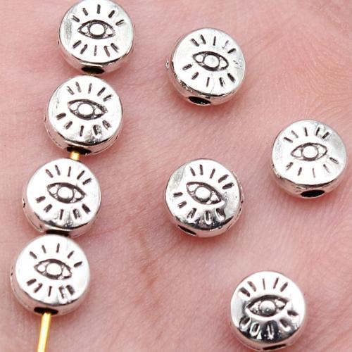 Tibetan Style Spacer Beads, plated, DIY, 6x6mm, Approx 1000PCs/KG, Sold By KG