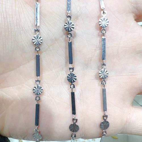 Stainless Steel Jewelry Chain, 304 Stainless Steel, Vacuum Ion Plating, DIY, more colors for choice, nickel, lead & cadmium free, Sold By m