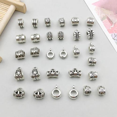 Tibetan Style Bail Beads, plated, DIY, more colors for choice, Sold By PC