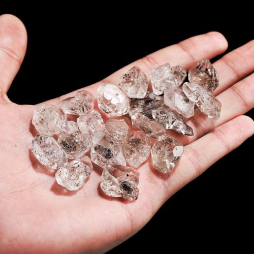 Gemstone Jewelry Beads, Herkimer Diamond, irregular, random style & natural & DIY, beads length 15-30mm, Sold By PC